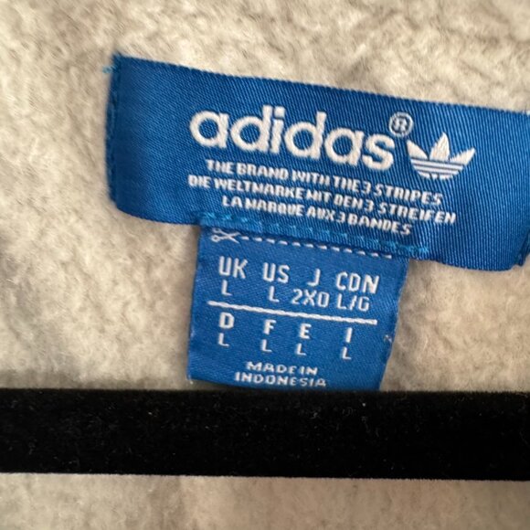 Adidas Originals Trefoil Logo Crewneck Sweatshirt Size Large - Picture 3 of 3